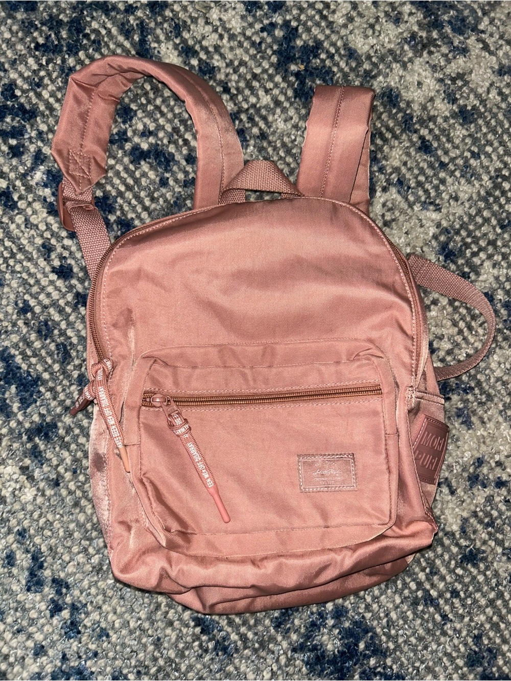 Men's Pink Mini Backpack - Casual Everyday Carry